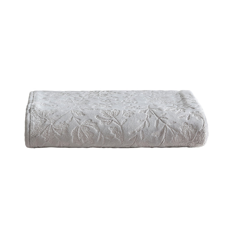 Jeté en peluche Eddie Bauer, Gris
