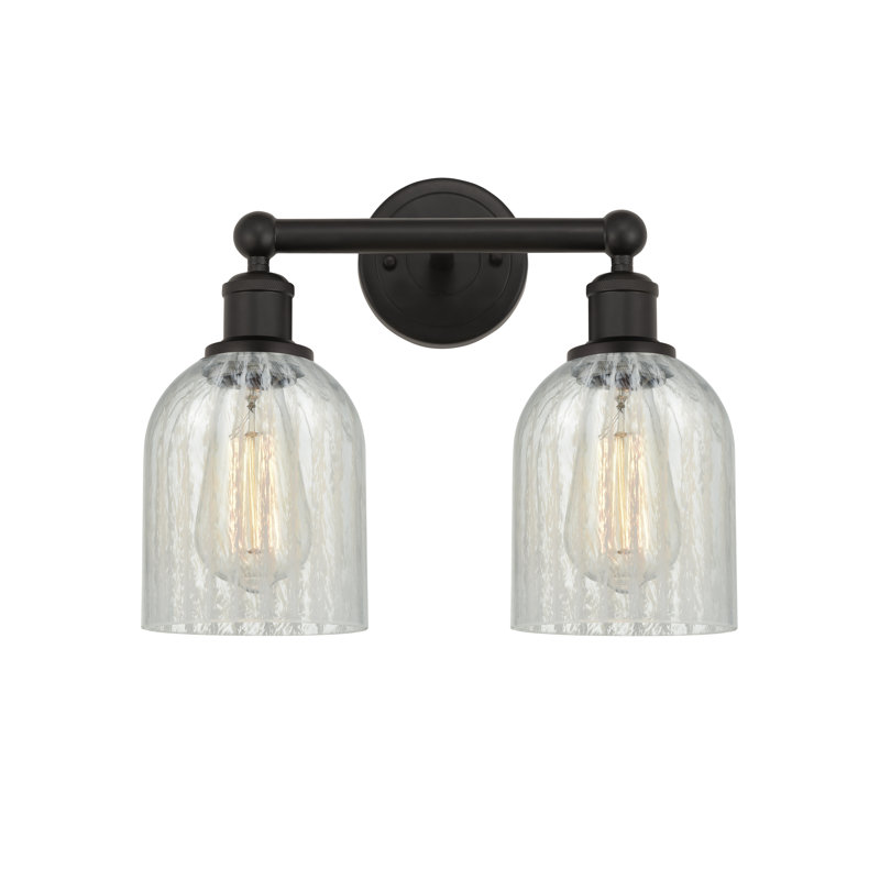 Reiko 2 - Light Dimmable Vanity Light, Mouchette, Oil Rubbed Bronze