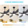 Jovaniel 54'' Ceiling Fan with LED Lights