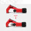 Coupe-tube rétractable, 1/8 de pouce, coupe de tuyau portable, tranchant en acier allié, corps en aluminium