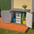 Large Outdoor Lockable Storage Shed with Weather Resistance, Ideal for Backyards, Patio, and Garden to Store Various Items