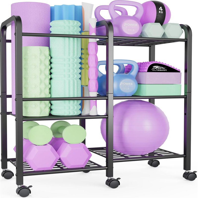 Metal Freestanding Multi-Use Sports Rack