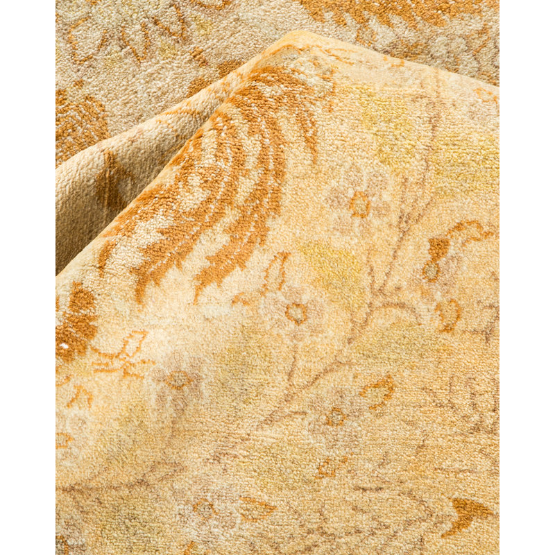 Classic One-of-a-Kind 9' 3" X 12' 4" Hand Knotted Area Rug
