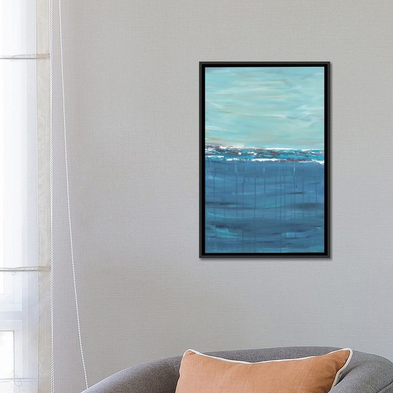 Keep Keep par Sofia Veysey - Impression sur toile tendue sur châssis, H 18 po x l 26 po x P 1,5 po, Pas de tapis
