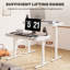 Bureau debout à hauteur réglable de 48 po / 55 po avec tiroir Home Office-1957458567-1975998942