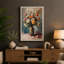 Faded Florals Boho - Wrapped Canvas-1636675860-1636675861