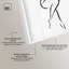 «Black Ink Pose I Shadowbox Print», art mural minimaliste par Art Remedy, cadre blanc, 37 x 55-1802941944-1802941946