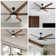 Chamlee 70'' 6-Blade DC Ceiling Fan with 3CCT Dimmable LED Lights and Remote Control