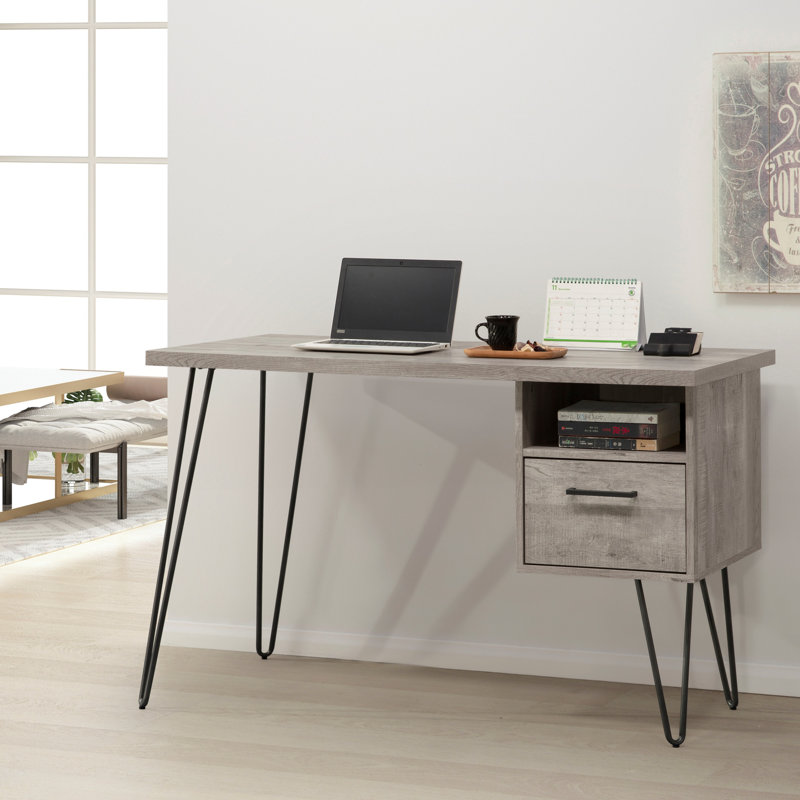 Bureau en chêne gris