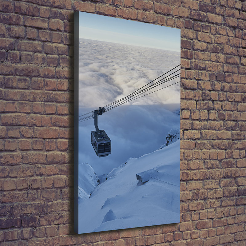 Roller Coaster - Wrapped Canvas Print