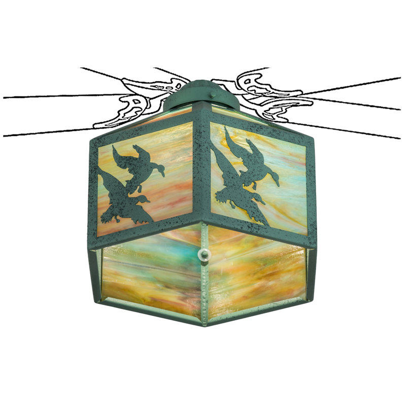 Rustic Lodge Novelty Pendant Shade