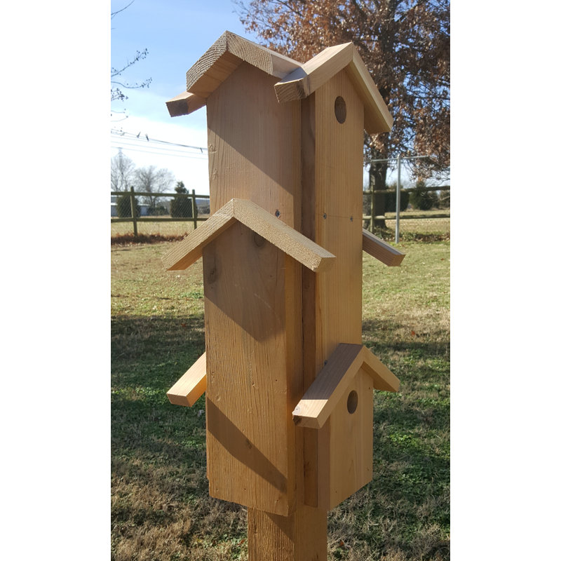 Maison d'oiseaux 25 po x 10,5 po x 10,5 po Palmateer Tower