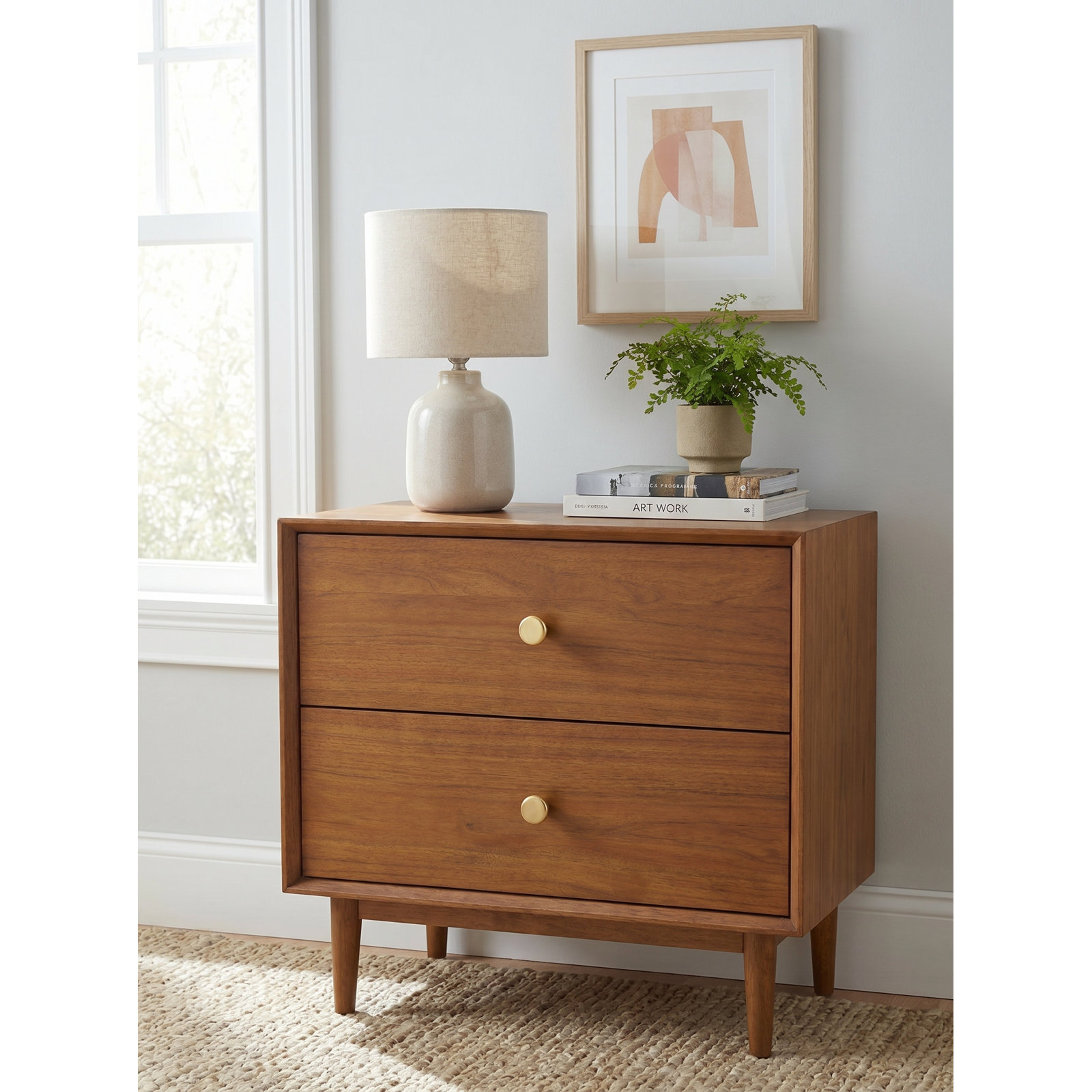 Circle Knob Knob, Champagne Bronze