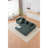 Space-saving Triple Folding Recliner Polyester Blend Modern Style Versatile Use