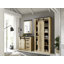 Jackeline Flat Wall Mirror with Shelves-69936410-69936411