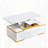 Lift-Top Coffee Table with Storage Stools-1778850388