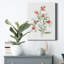 «Linen Botanical Coral III», reproduction d'art sur toile tendue-486225517
