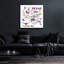  «Texas» par Farida Zaman, art mural en verre acrylique, 36 po x 36 po-1007995832
