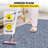 Gray Marine Carpet 6 Ft X 13.1 Ft Boat Carpet Rugs Indoor Outdoor Rugs For Patio Deck Anti-Slide TPR Water-Proof Back Cut Outdoor Marine Carpeting Easy Clean Outdoor Carpet Roll-2100334895-2100334893