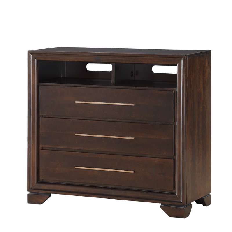 Commode média 3 tiroirs Kostya