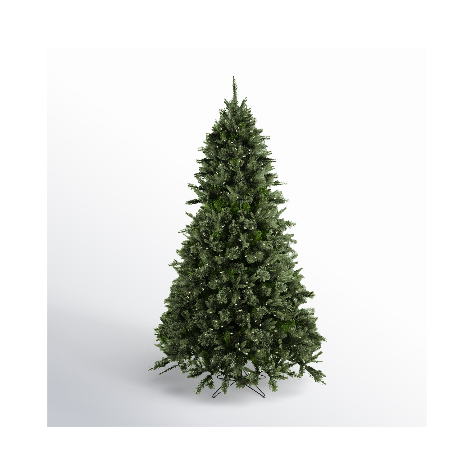 Kanhaya Pine Artificial Christmas Tree, 9.5' H
