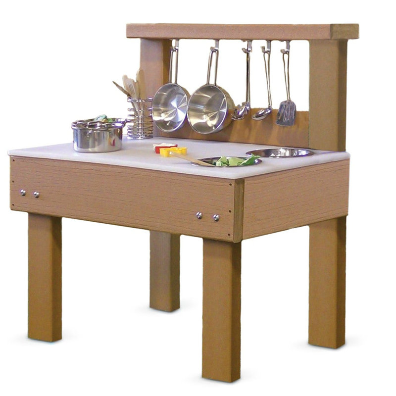 Indoor/Outdoor Toddler Mud Kitchen Set