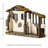 Lighted Nativity Stable for 14H Set