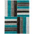 Noir/Bleu Sarcelle/Gris