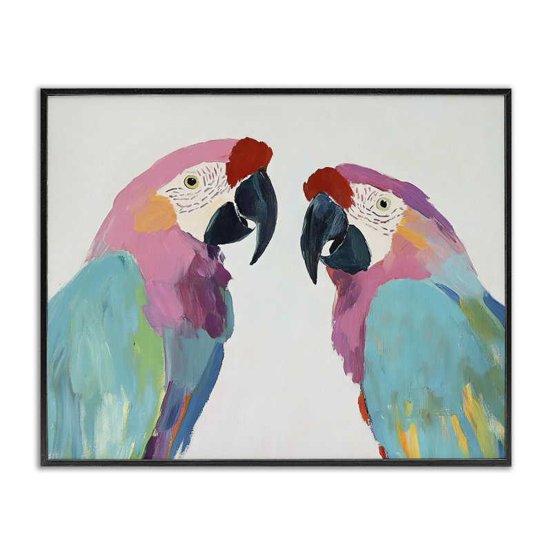 Giclée encadrée exotique, décorée par Sissi et Seb, H 11 po x l 14 po, Giclée encadrée noir minuit