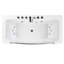 Beringer 1700mm x 850mm Acrylic Bathtub with Tap