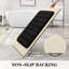 Ensemble de tapis de salle de bain en mousse viscoélastique noire antidérapante 3 pièces