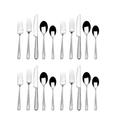 Ensemble de couverts 20 pièces Pfaltzgraff Madrid, service pour 4, acier inoxydable 18/10