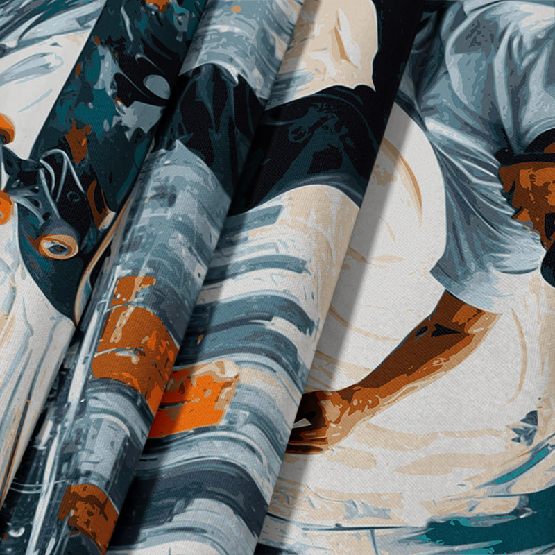 Tapisserie murale Sports Skateboarding, 88 po x 104 po