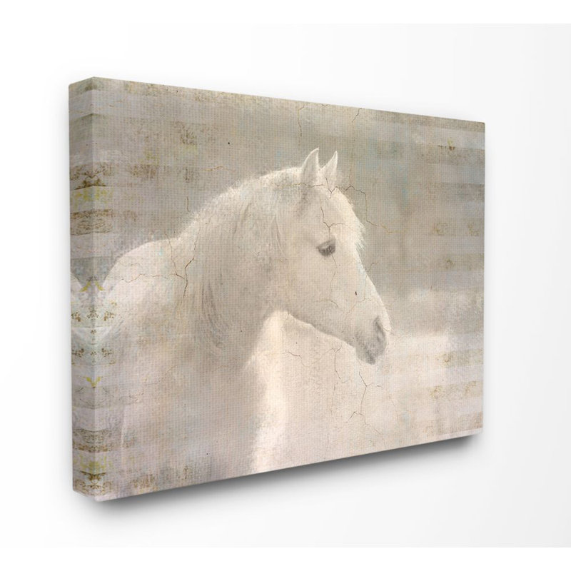 " Horse " by Kimberly Allen, Wrapped Canvas, 15" H x 20" W x 1.5" D