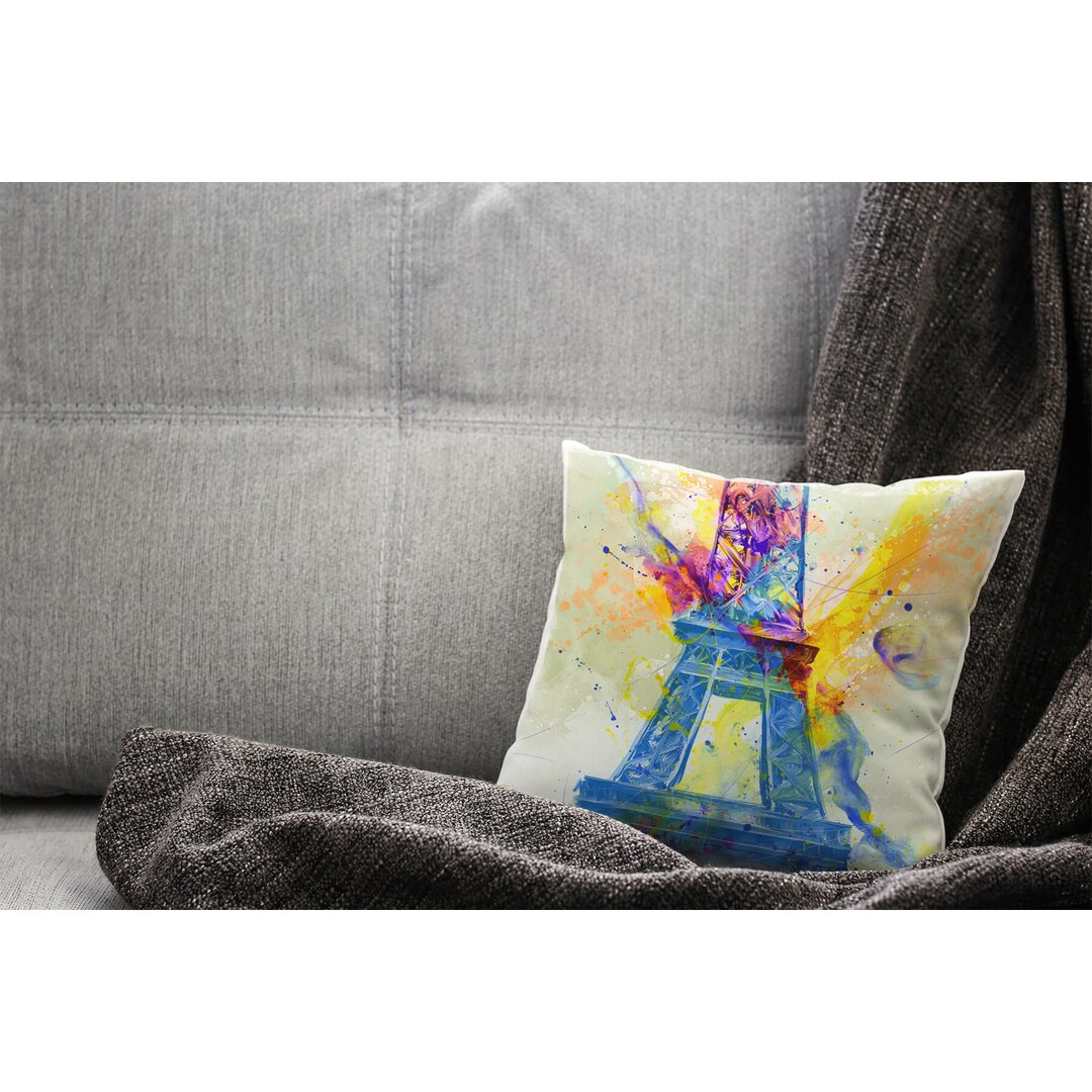 Eiffelturm Throw Pillow