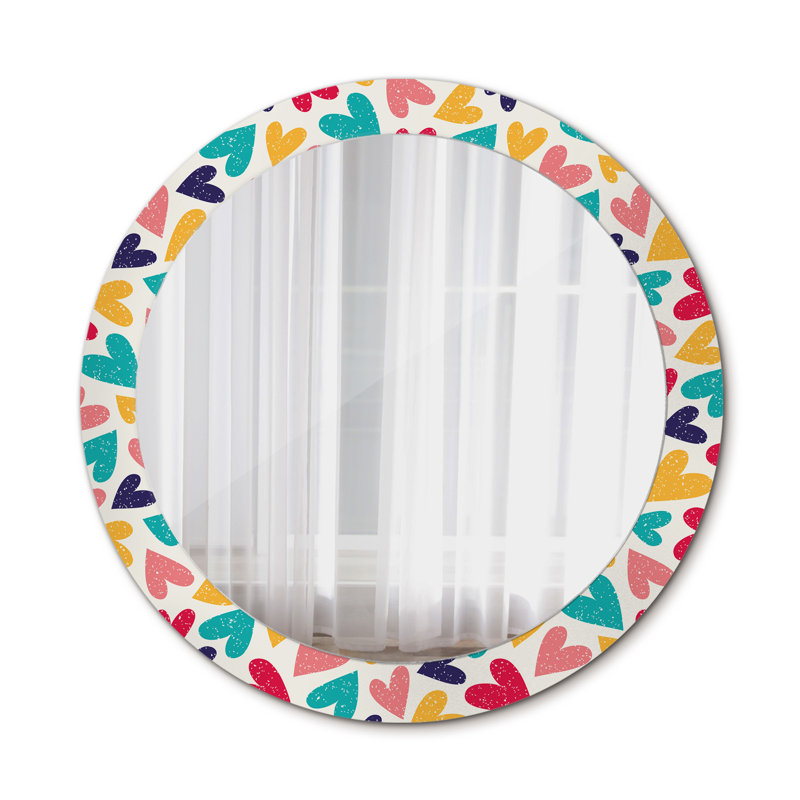 Huldar Glass Flat Wall Mirror
