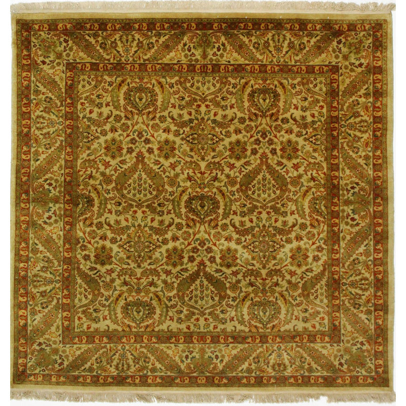 Tapis Oushak vieilli 6 x 6
