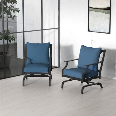 Ensemble de chaises pivotantes 2 pièces Fanshuai