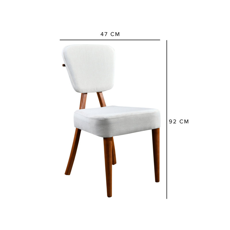 Ensemble repas pour quatre personnes, Naturel / crème