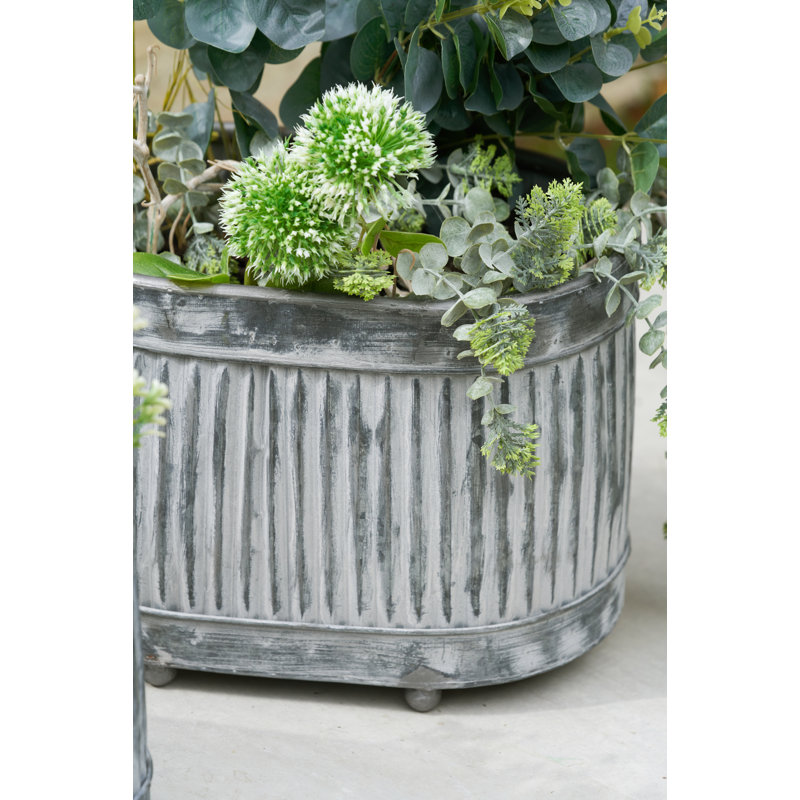 Bethke Metal Pot Planter