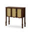 Console rectangulaire en bois massif noyer-1678115844