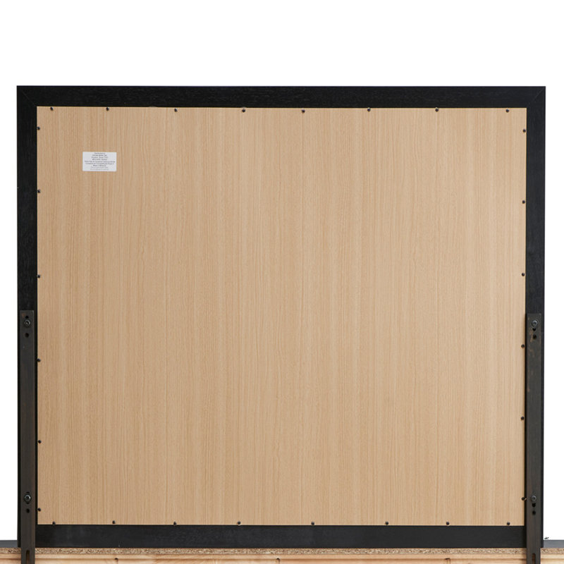 Rectangular Mirror, Black