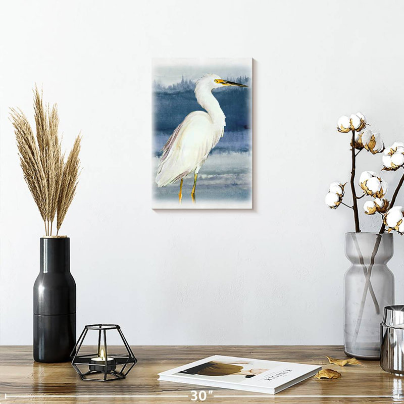 Ronce bleue sur Blue Heron II, H 12 po x l 8 po
