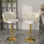 Christal Height Adjustable Swivel Bar Stool-678397178
