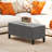 Atzel 36.25'' Tufted Rectangle Storage Ottoman,Storage Ottoman, Linen Upholstered Storage Bench with Lift Top and Button Tufted for Living Room,wood-548513372
