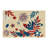 Firework Leaf Star Memorial Day 60 x 120 in Scalloped Edge Rectangular Table Cloth for Parties
