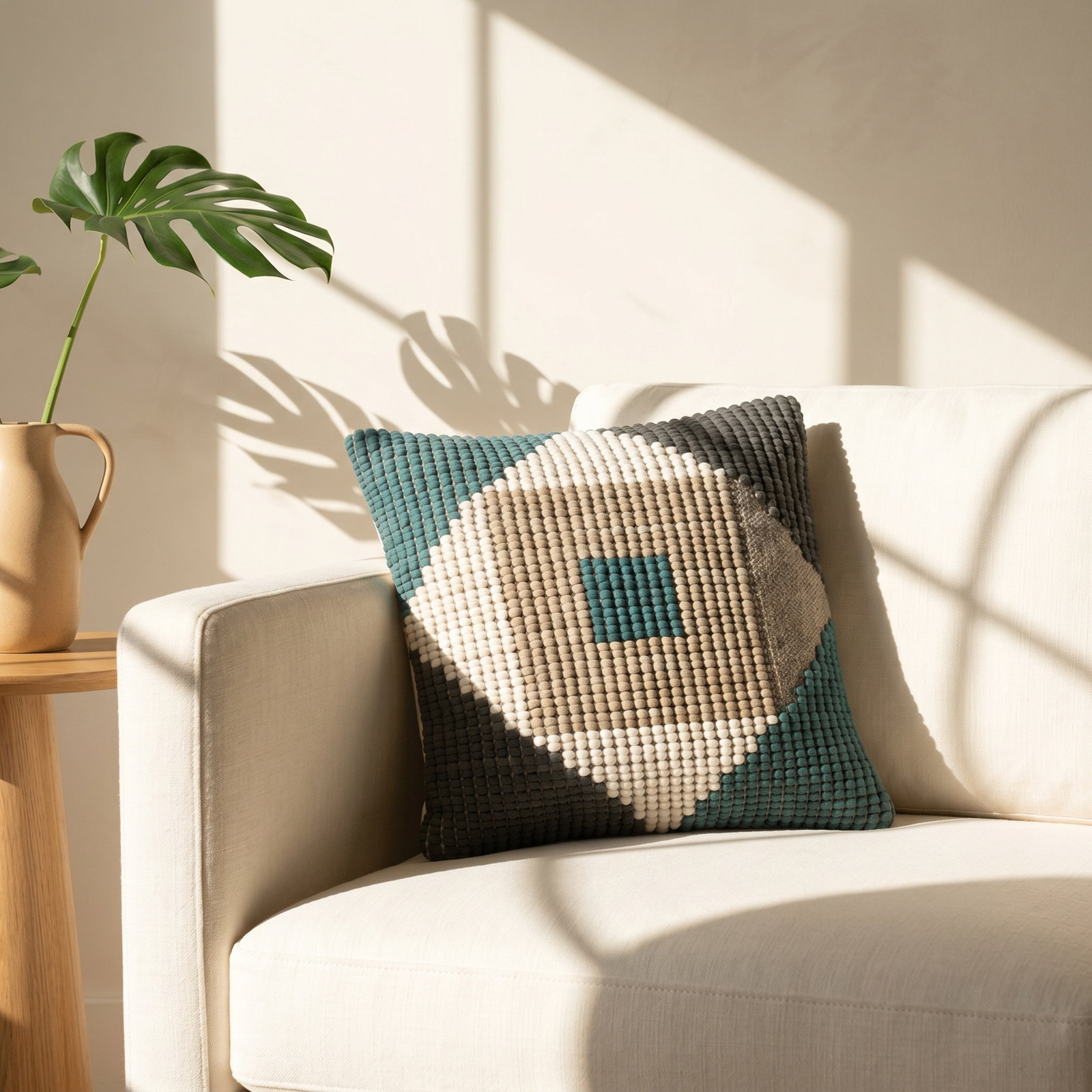 Kaleigh 18" x 18" Throw Pillow