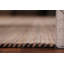 Tapis oriental rayé brun Gabbeh 8