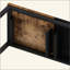 Table de salle à manger de cuisine moderne, table de pub, ensemble de table de salle à manger longue avec 3 tabourets, conception de tabouret suspendu pratique
