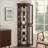 Lighted Corner Curio Cabinet - Glass Display Shelf With Tempered Glass Doors, Adjustable Shelving, And Included Bead Bulb - Ideal Bar Cabinet For Home Decor-526317097